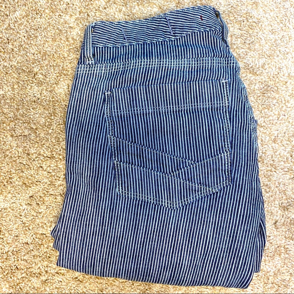 Limited edition Gap flare leg striped pant